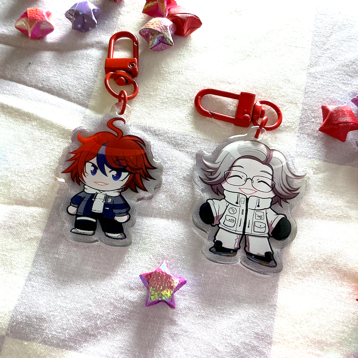 Hundred Line : Eito Aotsuki Epoxy Keychain