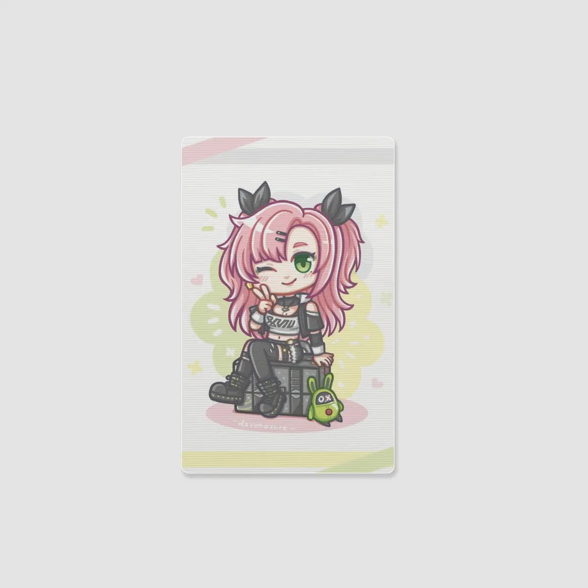 (ZZZ) Nicole Change Costume Lenticular Card