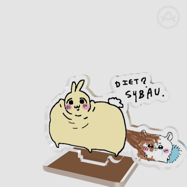 Usagi Diet sybau Acrylic Standees