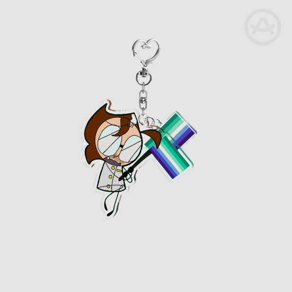Fallen Gay Mark - Acrylic 2-Piece Keychain