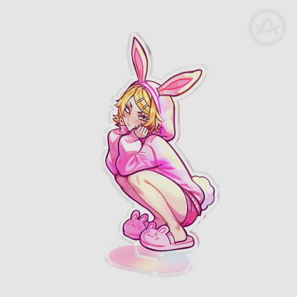 BUNNY KAGAMINE RIN Clear Acrylic Standee