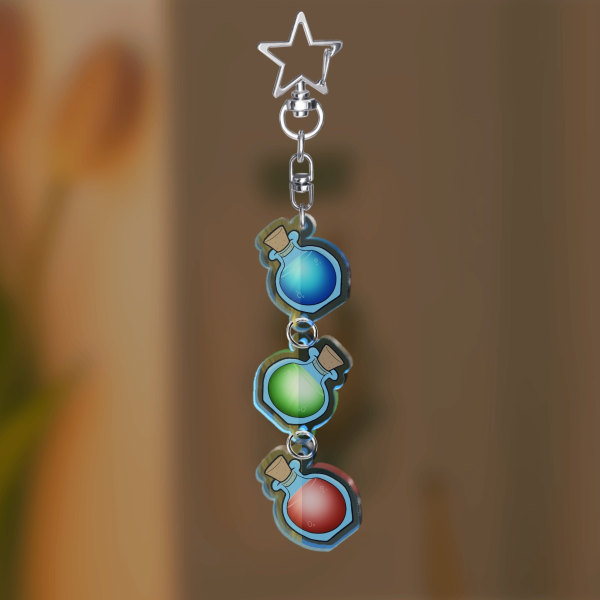 Potion Set Keychain