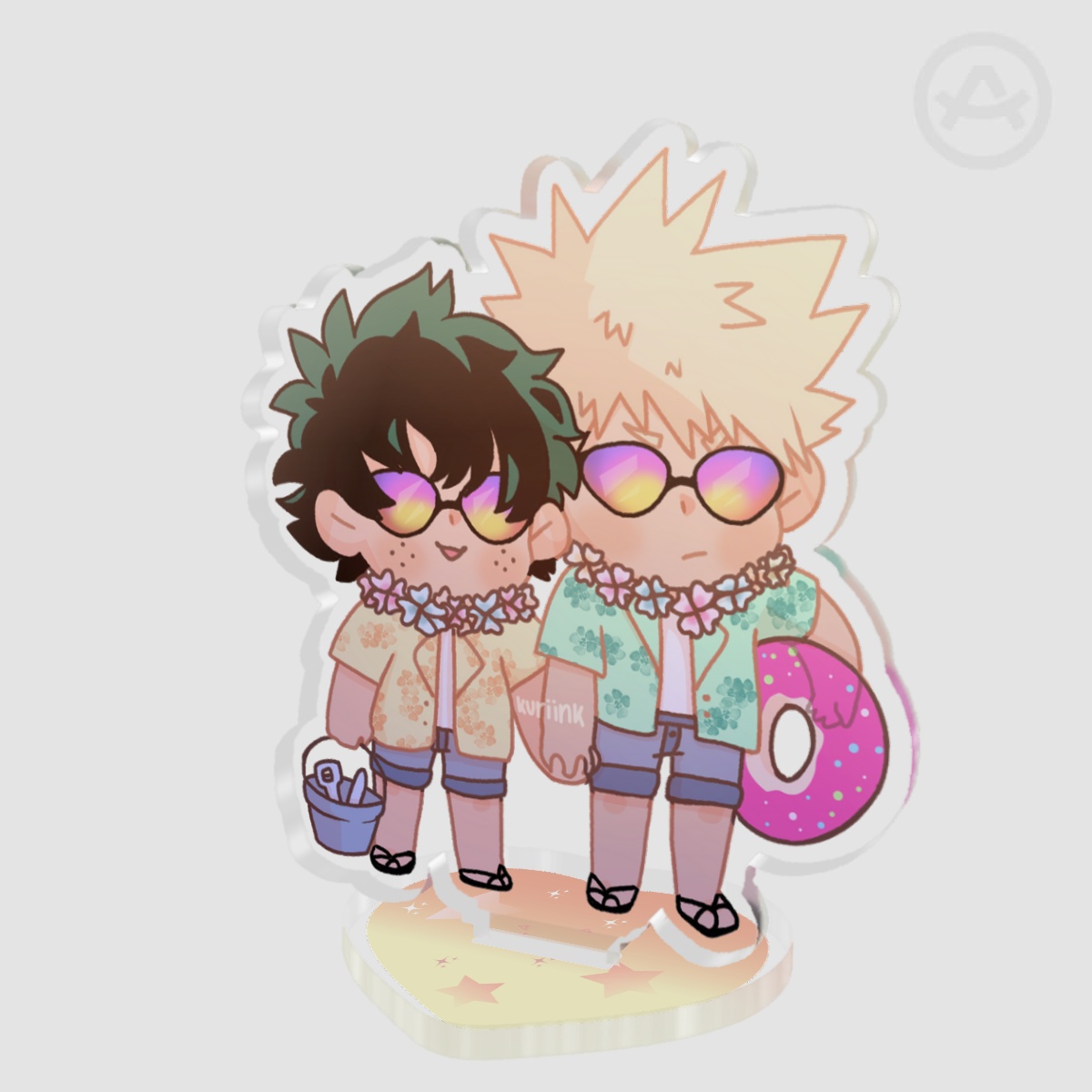 BakuDeku Beach Standee