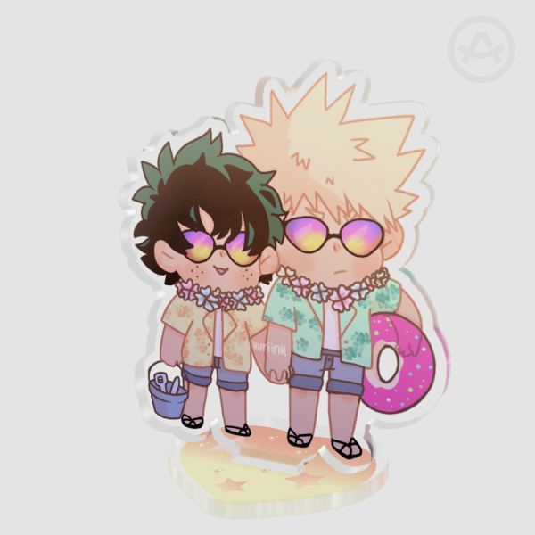 BakuDeku Beach Standee