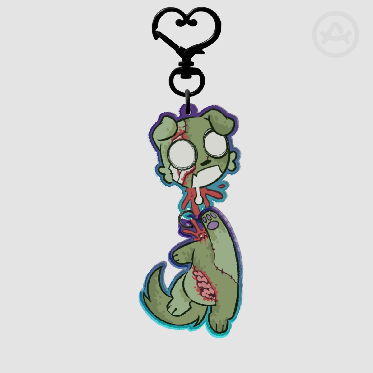 Zombie dog connection Acrylic Keychain