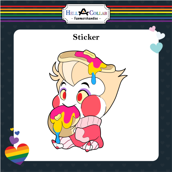 PANcake Baby Lou Sticker