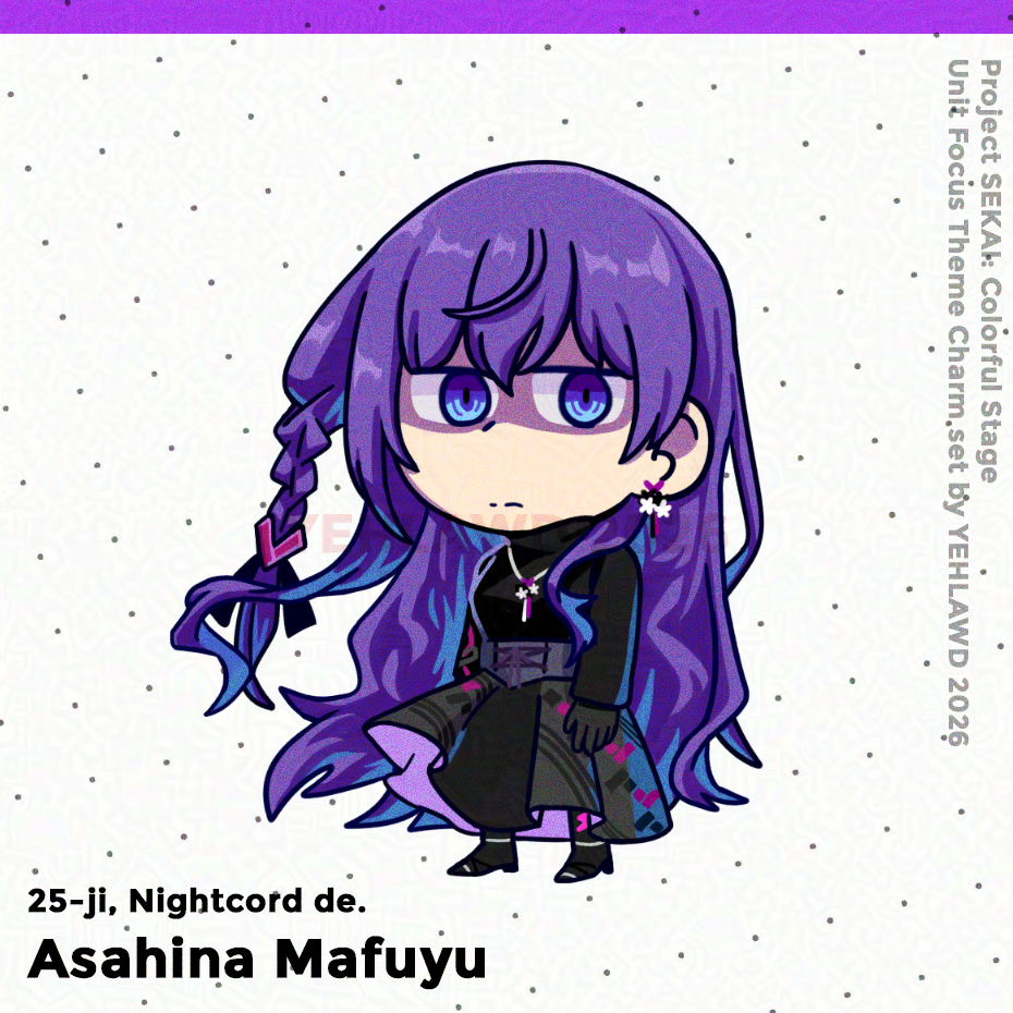 PRSK charms 2026 - Asahina Mafuyu
