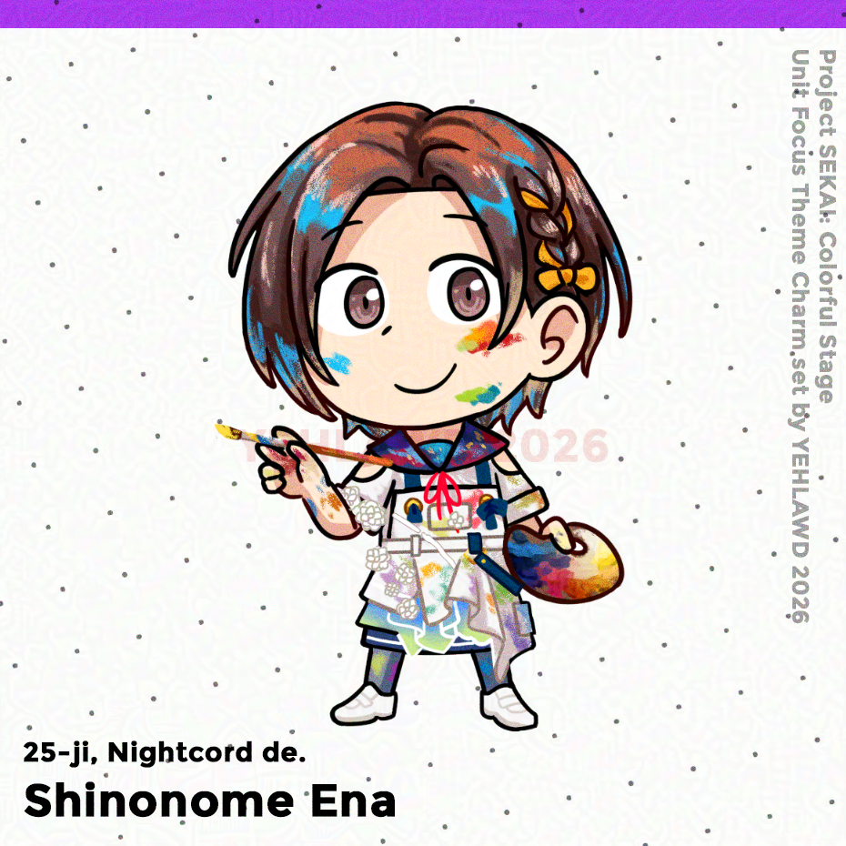 PRSK charms 2026 - Shinonome Ena