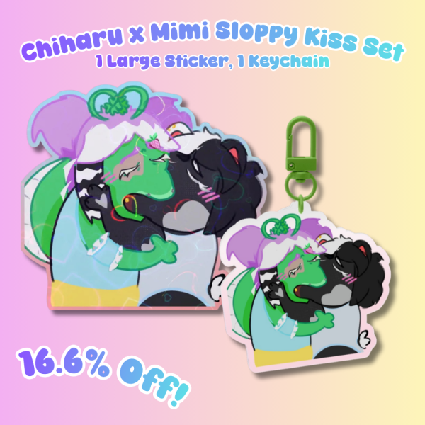 Chiharu x Mimi Sloppy Kiss Set