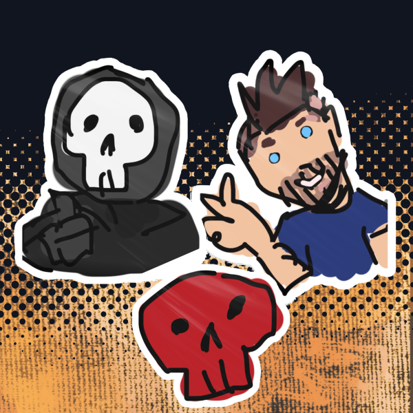 Ghost & Soap Silly Doodle Sticker Set