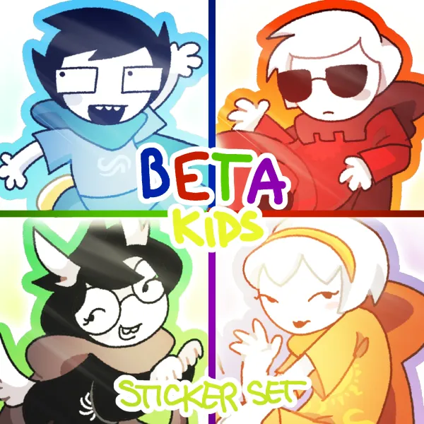 BETA KIDS sticker set