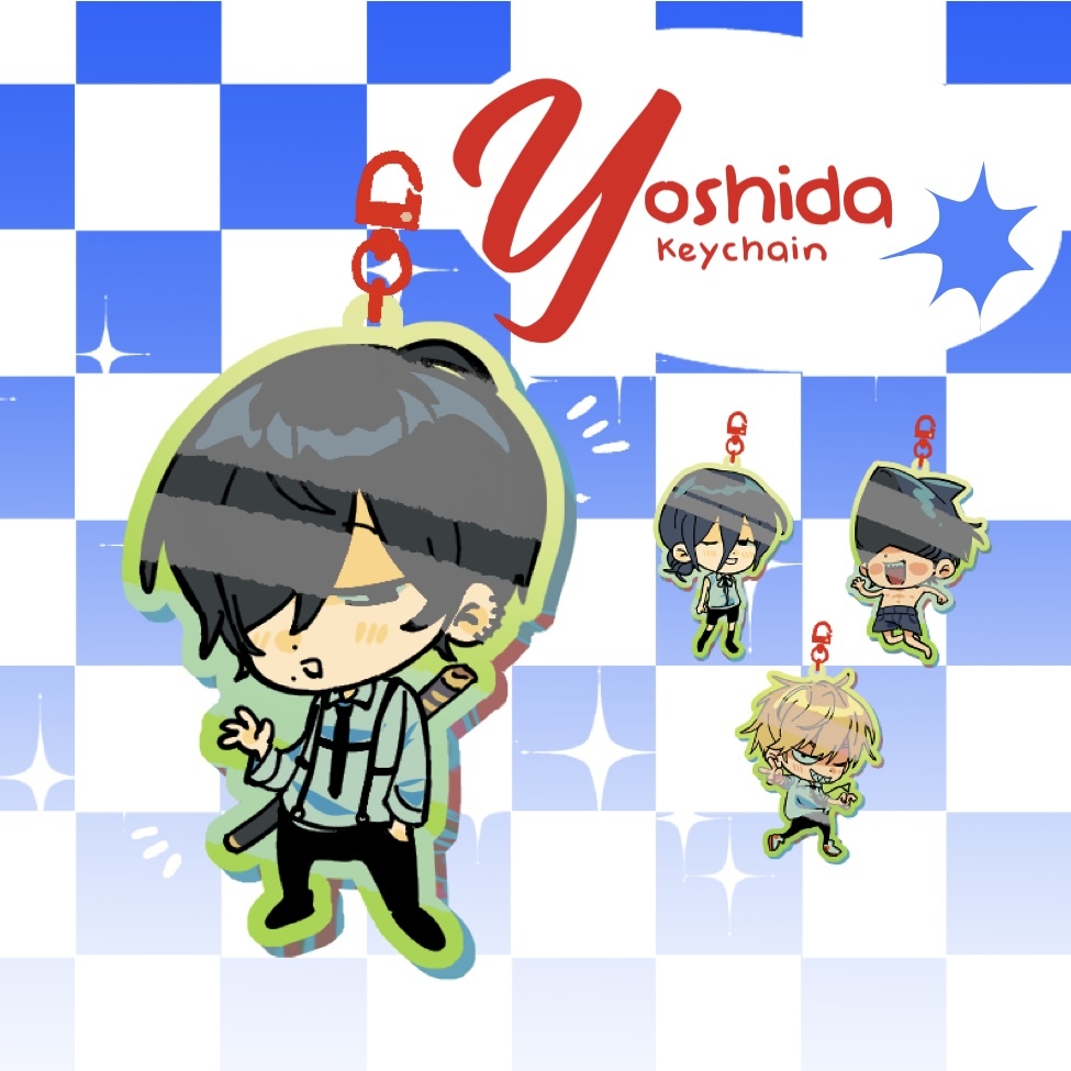 Yoshida Hirofumi Acrylic Keychain
