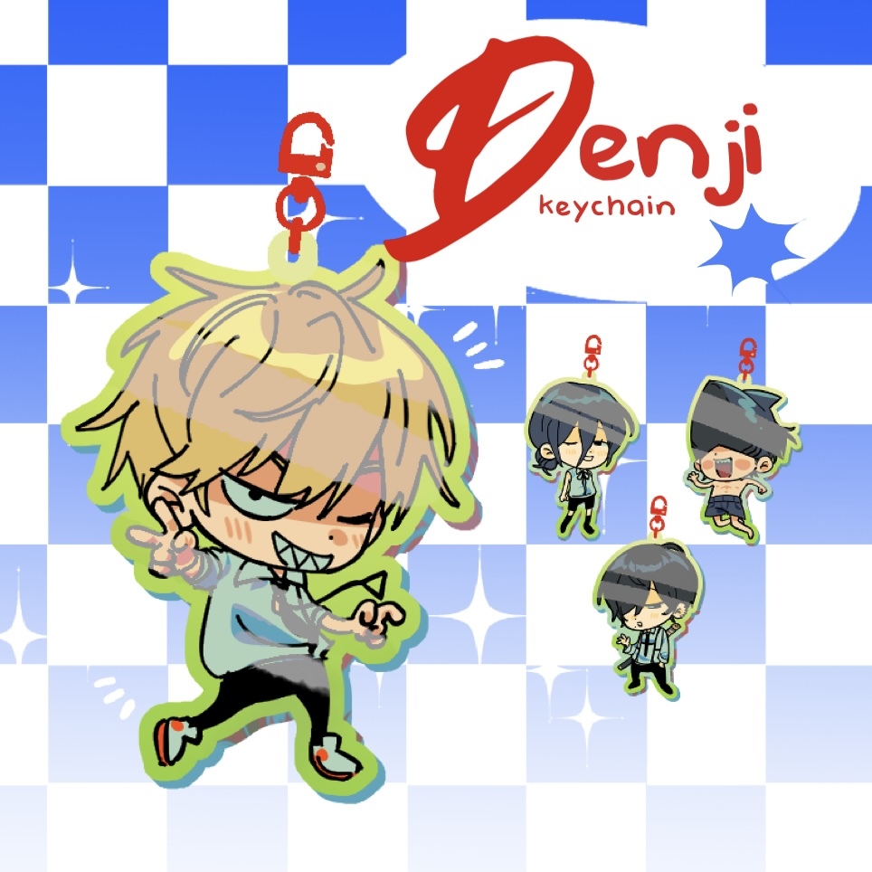 Denji Acrylic Keychain
