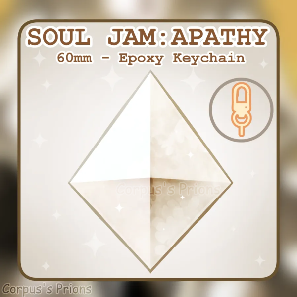 Soul Jam of Apathy - Epoxy Keychain