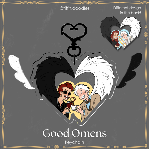 Ineffable Husbands keychain