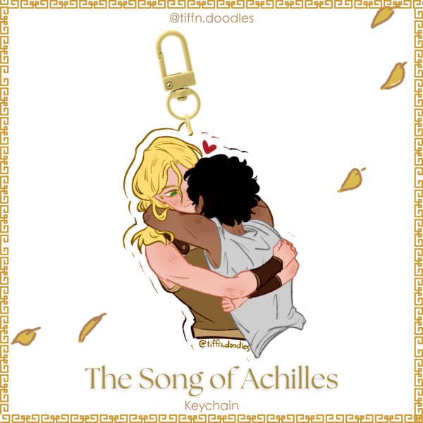 Patrochilles Hug keychain