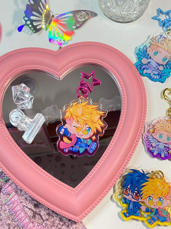 acrylic charms set - trigun stampede