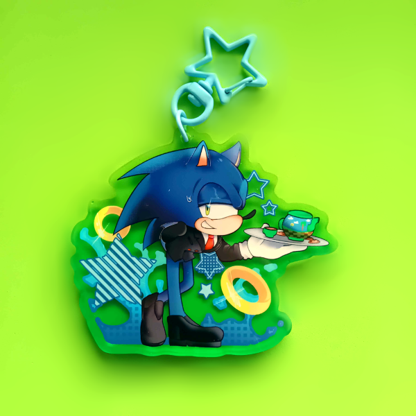 SonicCafe Sonic keychain