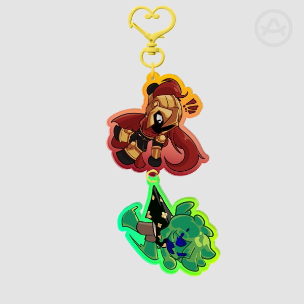 SFATDE/DAWTDE | SlimeKnight [6CM CONNECTING KEYCHAIN]