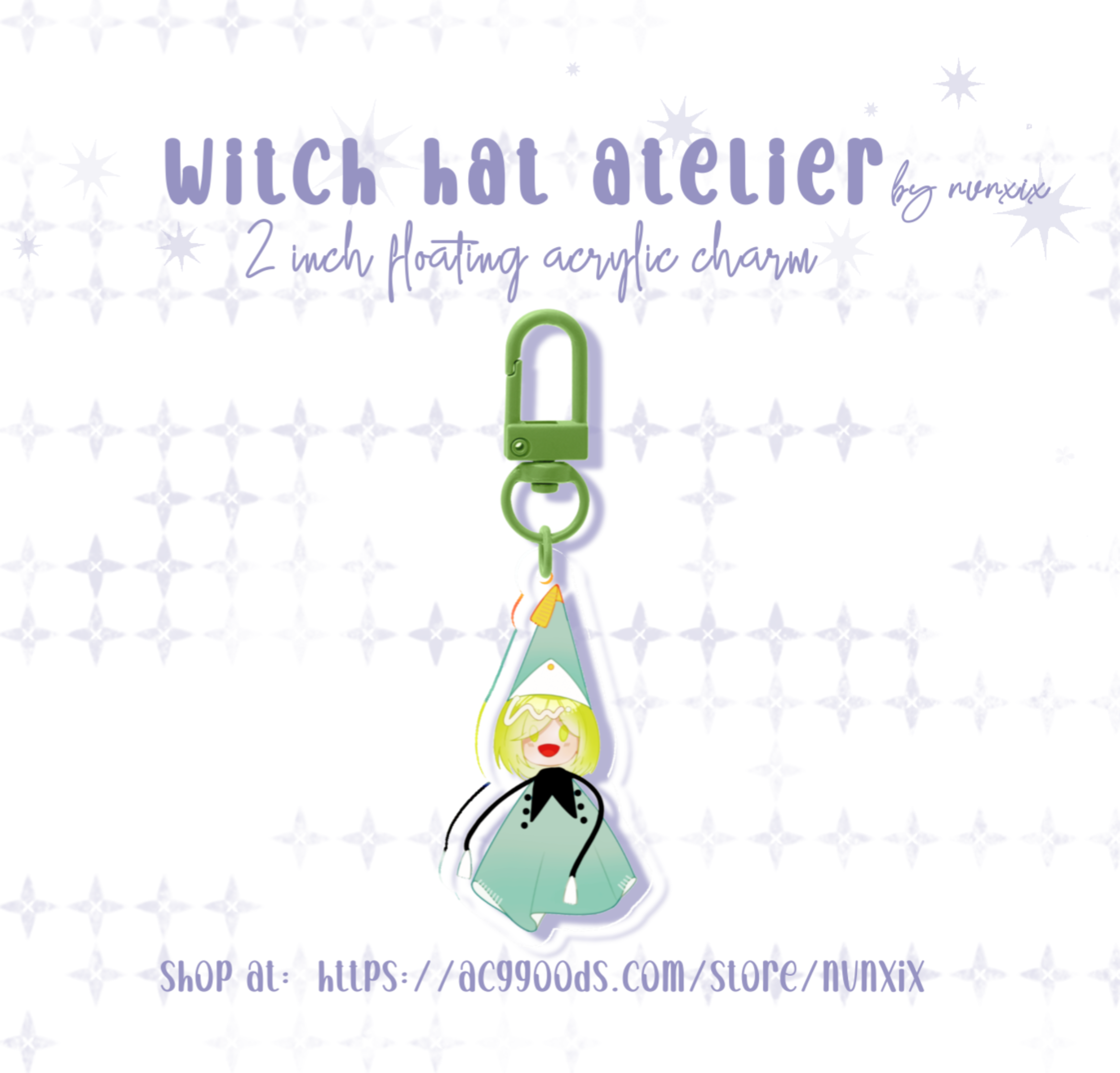 Coco Chibi Acrylic Keychain - Witch Hat Atelier