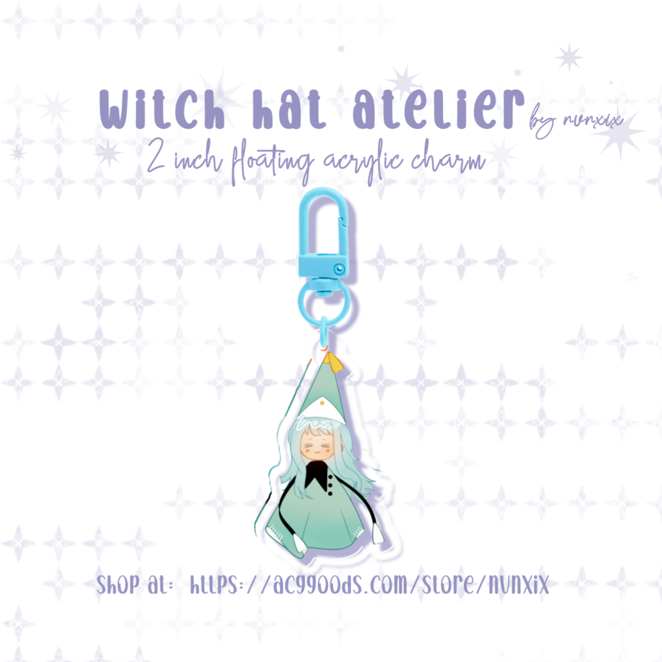 Richeh Chibi Acrylic Keychain - Witch Hat Atelier