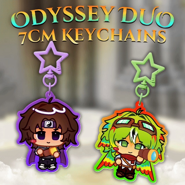 Xigeris - Frozen Soul - Full Bleed Acrylic Keychains by jackfloofy
