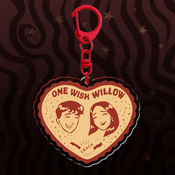 One Wish Willow - Obsession keychain