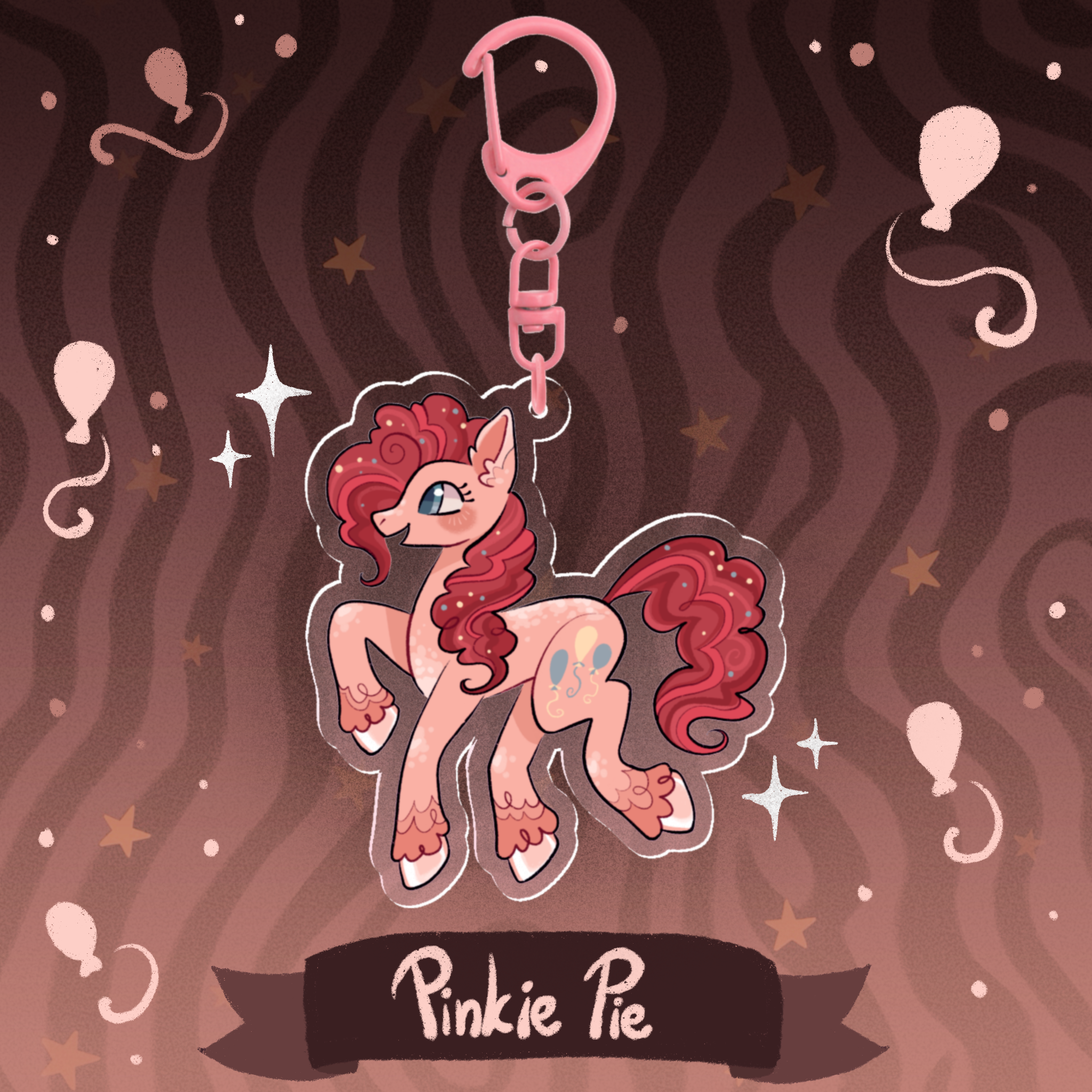 Pinkie Pie - keychain