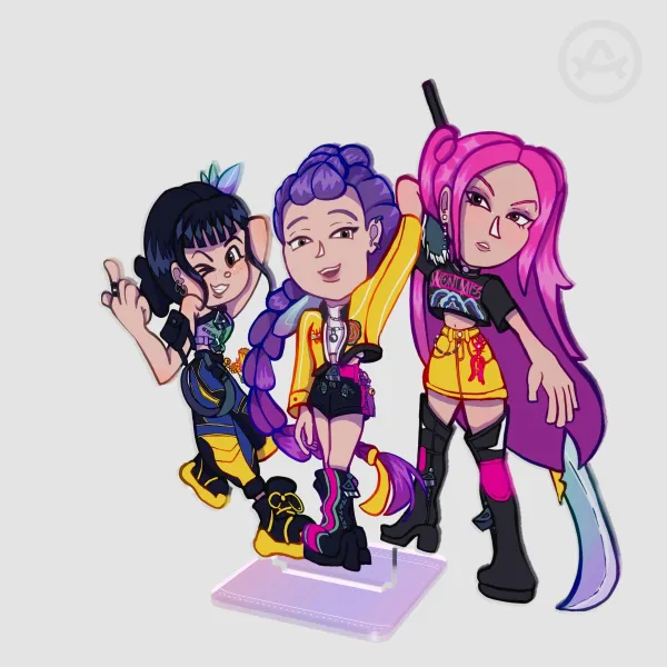 HUNTRI/X | Full Bleed Acrylic Standees