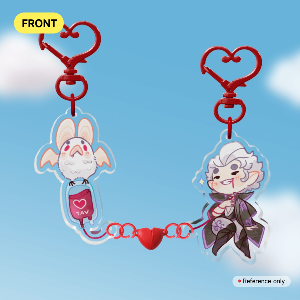 Bloodstarion - Acrylic Magnet Keychains