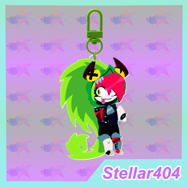 Chibi Demencia Clear Acrylic Keychain
