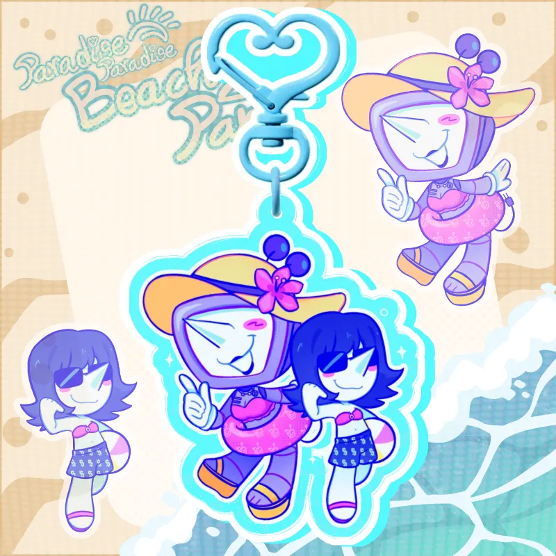 Spamtenna beach party charm!