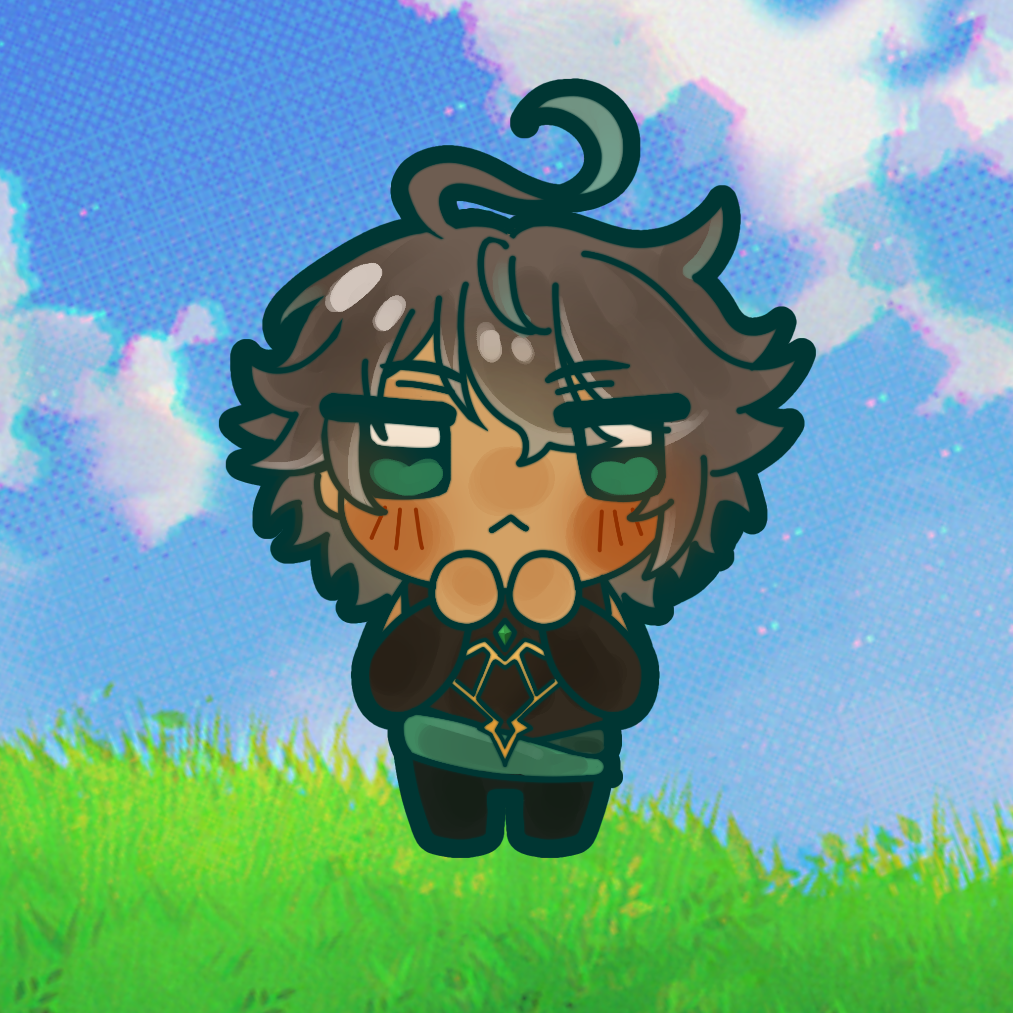 Cute Alhaitham sticker
