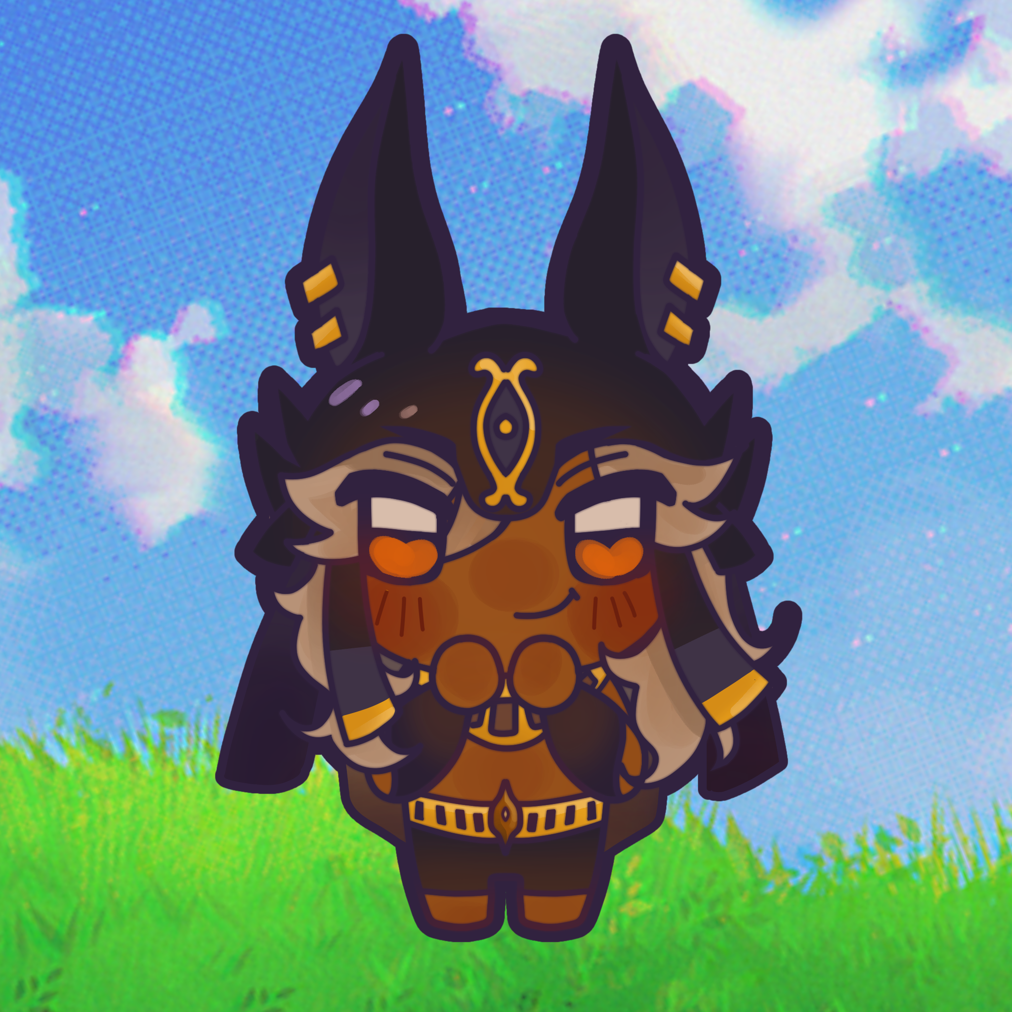 Cute Cyno sticker