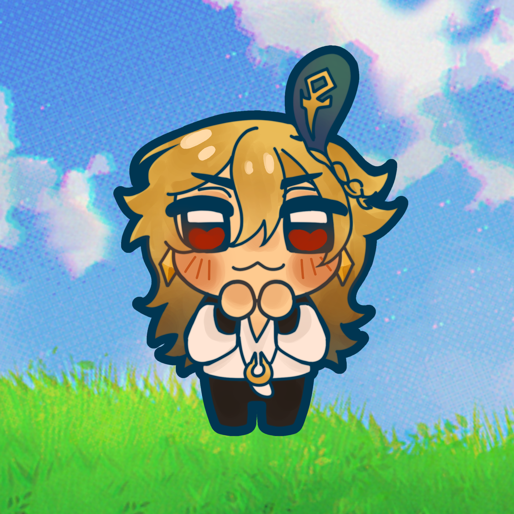 Cute Kaveh sticker