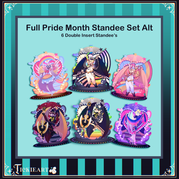 Full Pride Month Standee Set Alt