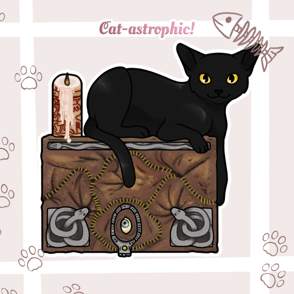 Witch Cat Sticker