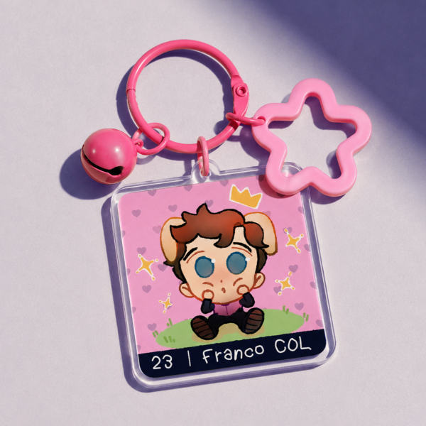 Franco Colapinto Acrylic Keychains