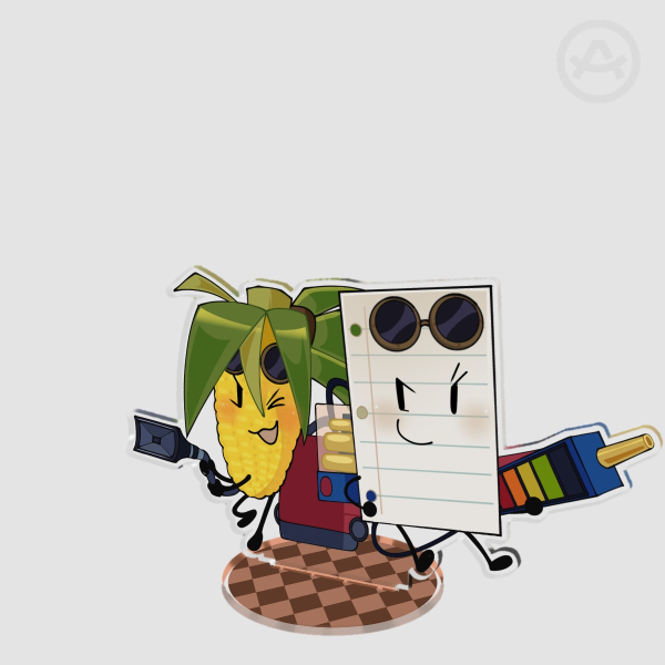 Poppy and Paper Inanimate Insanity Acrylic Standee