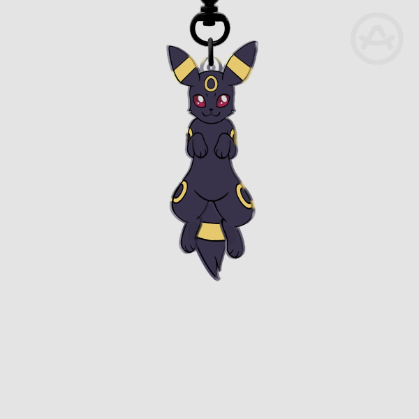Tail-wagging Umbreon Charm