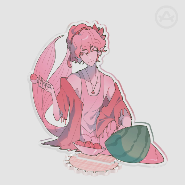 Clear Acrylic Ries Standee