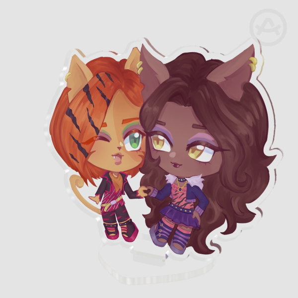 Clear Acrylic Standees