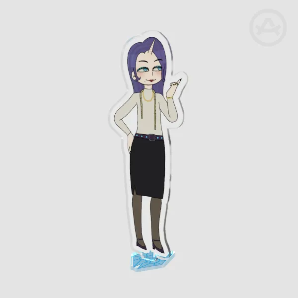 Rarity My Little Pony acrylic stand