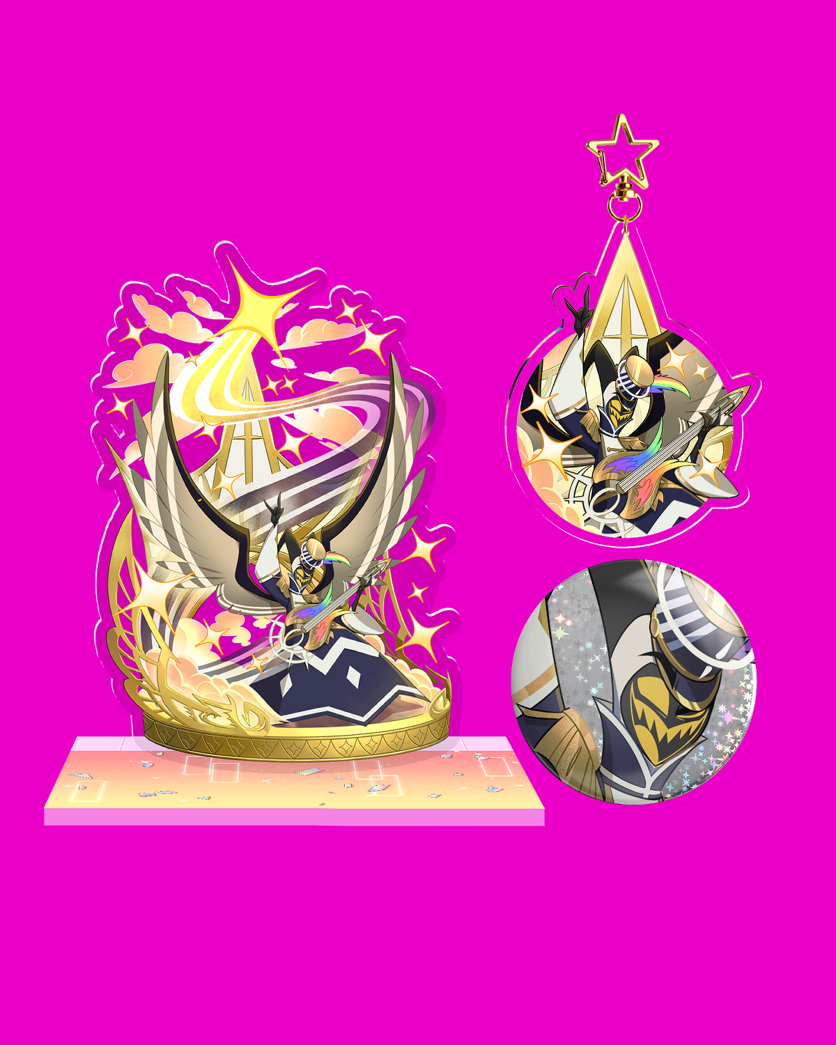 Hazbin Hotel: Pride 2026 Adam Acrylic standee by Crezz Star - ACGGOODS