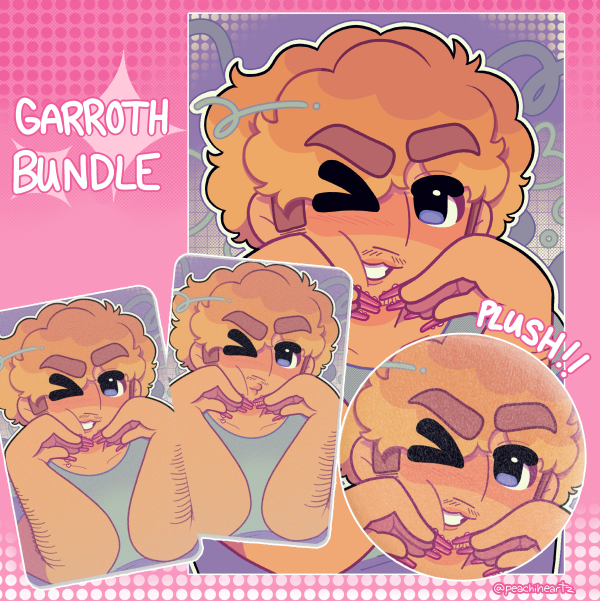 Pretty Boy Plush Pin + Photocard Bundle - Mystreet Garroth