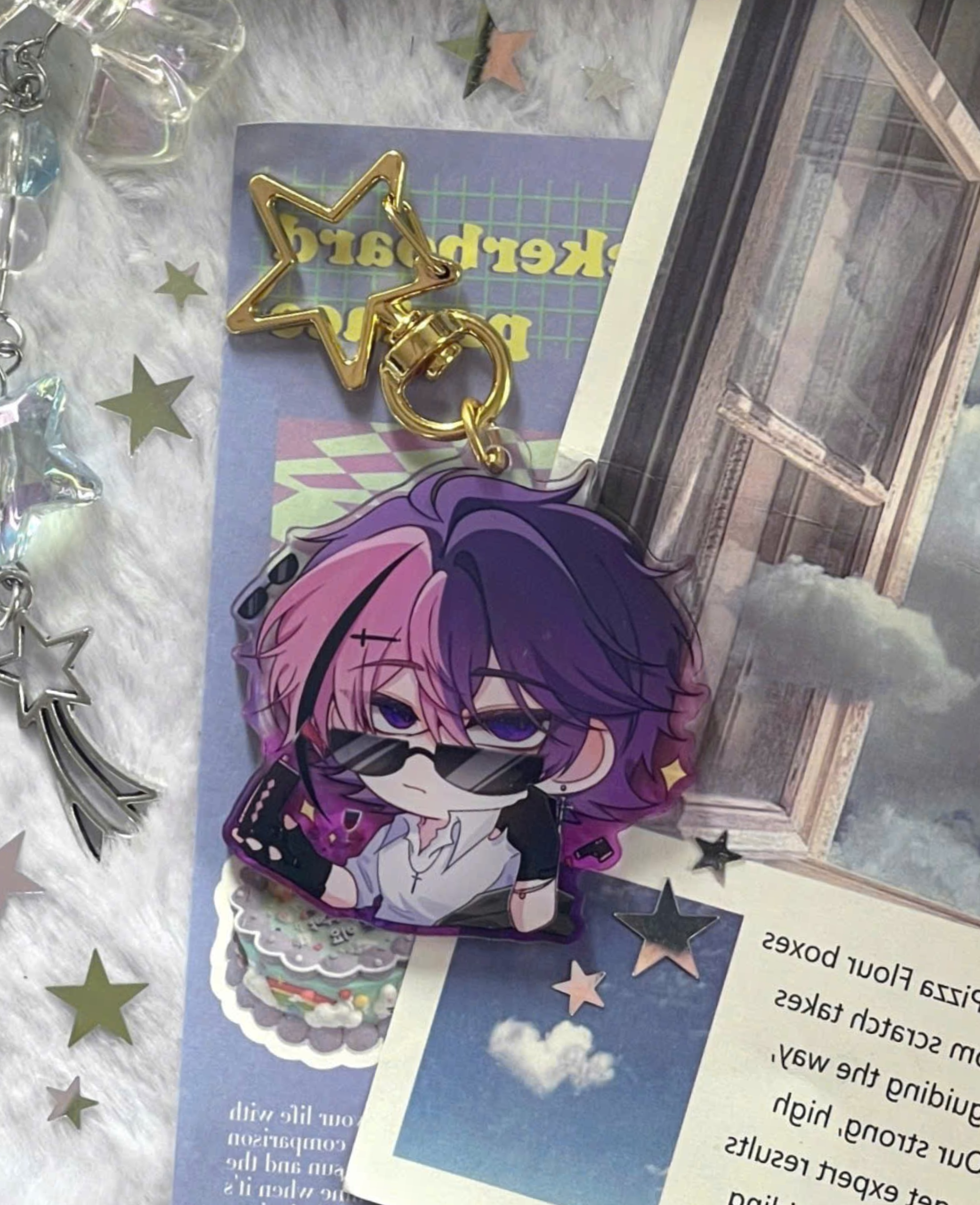 Noah Acrylic Keychains