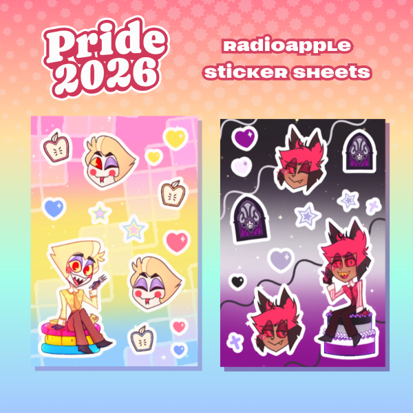 RADIOAPPLE STICKER SHEET BUNDLE
