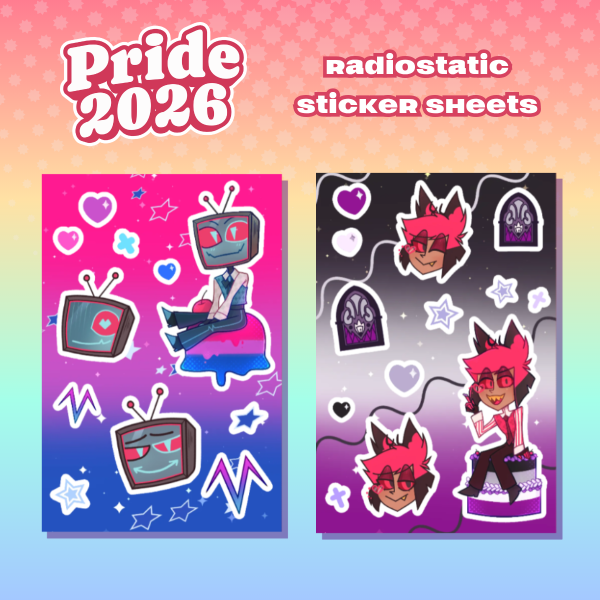RADIOSTATIC STICKER SHEETS BUNDLE