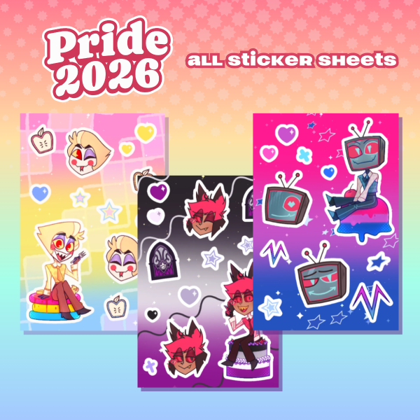 ALL PRIDE STICKER SHEETS BUNDLE