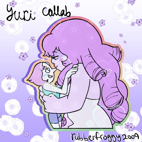 Yuriful Collab - RosePearl Sticker